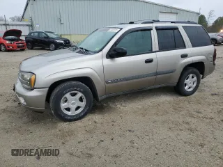 2003 Chevrolet TrailBlazer LS with VIN 1GNDS13S832166796, listed as a Copart auction lot 47487015 with 131,211 mi miles and Salvage Title. Bid and sale history available at carsss.com. Image 1.