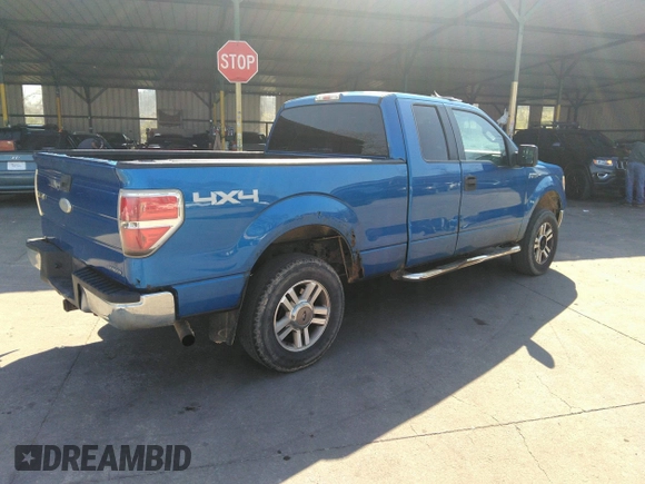 2012 Ford F-150 XL with VIN 1FTFX1EF2CFA37836, listed as a IAAI auction lot 41795562 with 231,059 mi miles. Bid and sale history available at carsss.com. Image 4.