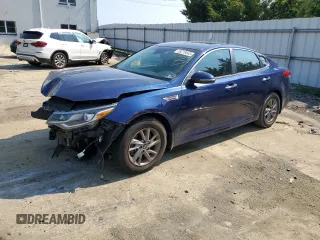 2019 Kia Optima LX z VIN 5XXGT4L31KG312705, wystawiony jako Copart lot #59276645 z przebiegiem 17 774 mil mil oraz Szkoda całkowita • Salvage title. Historia ofert i sprzedaży dostępna na DreamBid. Obrazek 1.