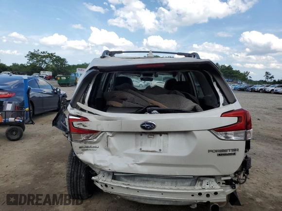 2019 Subaru Forester Touring with VIN JF2SKAWC7KH498438, listed as a Copart auction lot 61210595 with 65,754 mi miles and Salvage title. Bid and sale history available at DreamBid. Image 6.
