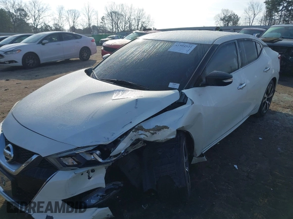 2016 Nissan Maxima SL with VIN 1N4AA6AP2GC387004, listed as a IAAI auction lot 41504524 with 95,437 mi miles and . Bid and sale history available at DreamBid. Image 16.
