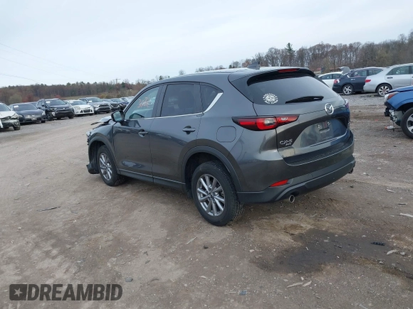 2023 Mazda CX-5 2.5 S Select Package with VIN JM3KFBBM1P0143222, listed as a IAAI auction lot 41933031 with 22,251 mi miles. Bid and sale history available at carsss.com. Image 3.