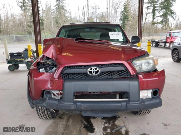 2012 Toyota 4Runner SR5 with VIN JTEBU5JR5C5099313, listed as a IAAI auction lot 41923882 with 180,552 mi miles. Bid and sale history available at carsss.com. Image 6.