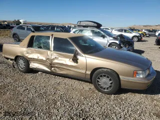 1999 Cadillac DeVille DHS with VIN 1G6KE54Y5XU721363, listed as a Copart auction lot 79227924 with 0 mi miles and Salvage Title. Bid and sale history available at carsss.com. Image 4.
