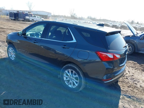 2019 Chevrolet Equinox LT z VIN 2GNAXKEV6K6124145, wystawiony jako IAAI lot #41763497 z przebiegiem 79 264 mil mil oraz . Historia ofert i sprzedaży dostępna na DreamBid. Obrazek 3.