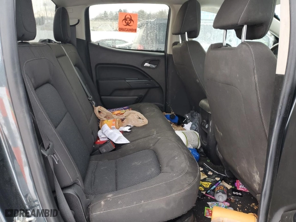 2015 Chevrolet Colorado 4WD LT with VIN 1GCGTBE32F1171940, listed as a Copart auction lot 45837705 with 169,349 mi miles and Salvage Title. Bid and sale history available at carsss.com. Image 11.