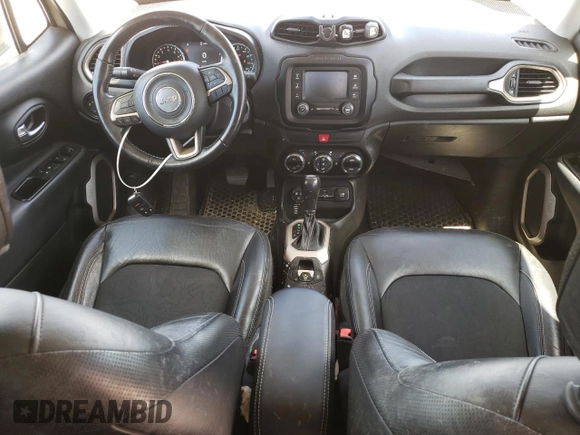 2017 Jeep Renegade Trailhawk with VIN ZACCJBCBXHPE97129, listed as a Copart auction lot 57259825 with 71,380 mi miles and Non repairable. Bid and sale history available at DreamBid. Image 8.