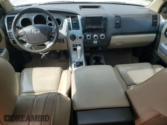 2008 Toyota Sequoia Limited with VIN 5TDZY68A48S008885, listed as a Copart auction lot 55117445 with 344,805 mi miles and Clean Title. Bid and sale history available at DreamBid. Image 8.