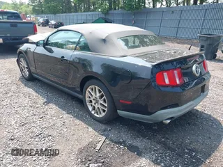 2012 Ford Mustang V6 with VIN 1ZVBP8EM9C5220207, listed as a IAAI auction lot 42484243 with 93,037 mi miles and . Bid and sale history available at DreamBid. Image 3.