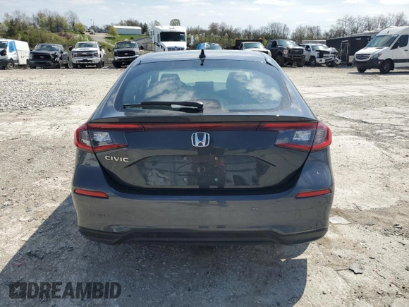 2024 Honda Civic EX-L z VIN 19XFL1H78RE000339, wystawiony jako Copart lot #51542045 z przebiegiem 10 939 mil mil oraz Szkoda całkowita • Salvage title. Historia ofert i sprzedaży dostępna na DreamBid. Obrazek 6.