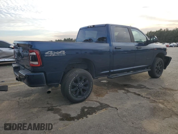 2020 Ram 2500 Big Horn with VIN 3C6UR5DJXLG286583, listed as a Copart auction lot 46419165 with 69,588 mi miles and Salvage Title. Bid and sale history available at carsss.com. Image 3.