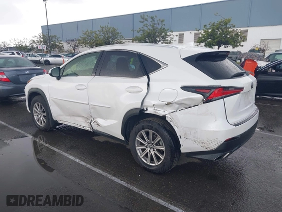 2020 Lexus NX with VIN JTJAARDZ2L5009379, listed as a IAAI auction lot 41702493 with 61,847 mi miles. Bid and sale history available at carsss.com. Image 3.