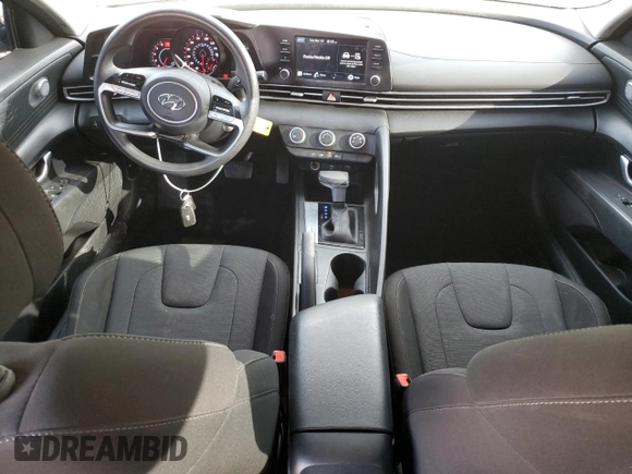 2023 Hyundai Elantra SE with VIN KMHLL4AG4PU454256, listed as a Copart auction lot 48863265 with 49,552 mi miles and Salvage title. Bid and sale history available at DreamBid. Image 8.