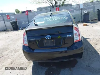 2013 Toyota Prius One with VIN JTDKN3DU9D1682269, listed as a IAAI auction lot 42100973 with 126,058 mi miles. Bid and sale history available at carsss.com. Image 16.