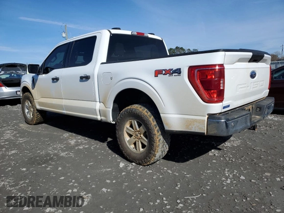2023 Ford F-150 XL with VIN 1FTFW1E59PKE35312, listed as a Copart auction lot 86181444 with 19,849 mi miles and Salvage Title. Bid and sale history available at carsss.com. Image 2.