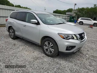 2019 Nissan Pathfinder SV with VIN 5N1DR2MN9KC618732, listed as a Copart auction lot 57251805 with 140,663 mi miles and Salvage title. Bid and sale history available at DreamBid. Image 4.