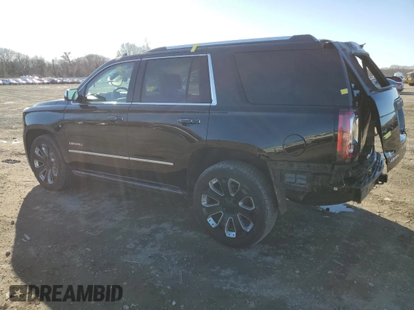 2020 GMC Yukon Denali with VIN 1GKS2CKJ1LR108755, listed as a Copart auction lot 45872565 with 84,156 mi miles and Salvage Title. Bid and sale history available at carsss.com. Image 2.