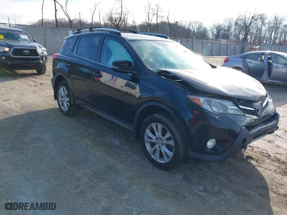 2014 Toyota RAV4 Limited with VIN 2T3DFREVXEW135188, listed as a IAAI auction lot 41545396 with 178,234 mi miles. Bid and sale history available at carsss.com. Image 1.