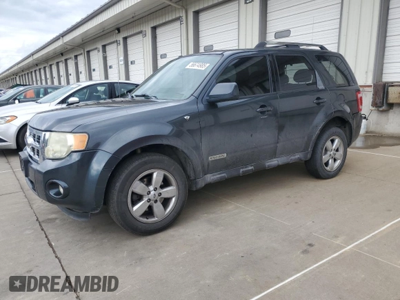 2008 Ford Escape Limited с VIN 1FMCU04138KB00514, выставлен на аукционе Copart как лот 56674985 с пробегом 217 137 миль миль и Списание • Salvage title. История ставок и продаж доступна на DreamBid. Изображение 1.
