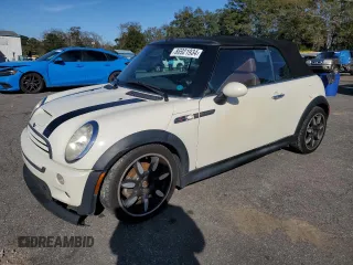 2008 MINI Convertible S z VIN WMWRH33548TL96210, wystawiony jako Copart lot #86921934 z przebiegiem 206 446 mil mil oraz Szkoda całkowita • Salvage title. Historia ofert i sprzedaży dostępna na DreamBid. Obrazek 1.