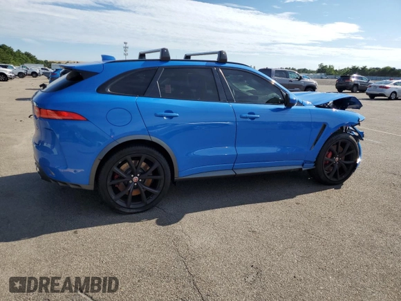 2019 Jaguar F-Pace SVR с VIN SADCZ2EE9KA615117, выставлен на аукционе Copart как лот 63616373 с пробегом 23 489 миль миль и . История ставок и продаж доступна на DreamBid. Изображение 3.