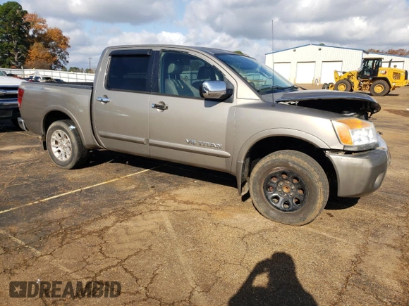 2009 Nissan Titan SE with VIN 1N6BA07D59N301228, listed as a Copart auction lot 84436334 with Not Provided miles and Salvage Title. Bid and sale history available at carsss.com. Image 4.