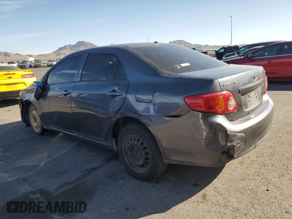 2009 Toyota Corolla with VIN JTDBL40E599082108, listed as a Copart auction lot 52726275 with 194,502 mi miles and Salvage Title. Bid and sale history available at carsss.com. Image 2.