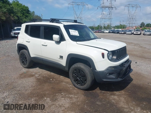2018 Jeep Renegade Latitude with VIN ZACCJBBB8JPH36572, listed as a IAAI auction lot 42756896 with 50,347 mi miles and . Bid and sale history available at DreamBid. Image 1.