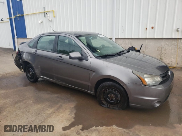 2010 Ford Focus SES with VIN 1FAHP3GN1AW244391, listed as a Copart auction lot 72893804 with Not Provided miles and Salvage Title. Bid and sale history available at DreamBid. Image 4.
