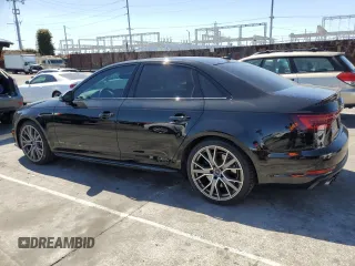 2019 Audi S4 Premium Plus z VIN WAUB4AF40KA054826, wystawiony jako Copart lot #49733525 z przebiegiem 38 042 mil mil oraz Szkody całkowita. Historia ofert i sprzedaży dostępna na DreamBid. Obrazek 2.