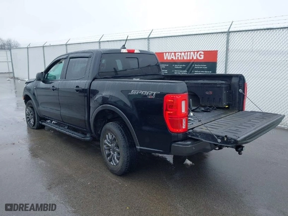 2020 Ford Ranger XL with VIN 1FTER4FH2LLA92828, listed as a IAAI auction lot 41558790 with 64,838 mi miles. Bid and sale history available at carsss.com. Image 3.