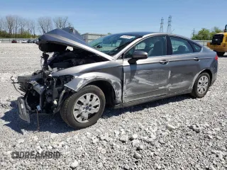 2014 Ford Fusion S with VIN 1FA6P0G78E5385560, listed as a Copart auction lot 54905665 with 0 mi miles and Salvage Title. Bid and sale history available at carsss.com. Image 1.