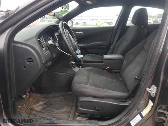 2013 Dodge Charger Police with VIN 2C3CDXAG6DH643626, listed as a Copart auction lot 84443534 with 123,247 mi miles and Salvage Title. Bid and sale history available at carsss.com. Image 7.