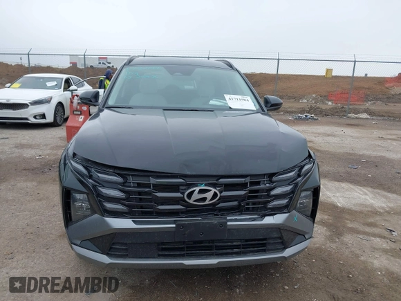 2025 Hyundai Tucson SEL with VIN 5NMJB3DE5SH502169, listed as a IAAI auction lot 41711984 with 2,486 mi miles. Bid and sale history available at carsss.com. Image 13.