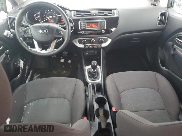 2017 Kia Rio LX z VIN KNADM4A31H6038610, wystawiony jako Copart lot #44973185 z przebiegiem 102 289 mil mil oraz Czysty tytuł • Clean title. Historia ofert i sprzedaży dostępna na DreamBid. Obrazek 8.