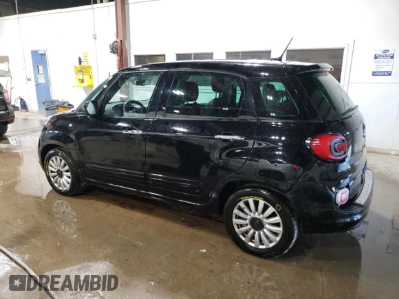 2014 FIAT 500L Easy with VIN ZFBCFABH9EZ000959, listed as a Copart auction lot 76991304 with 73,128 mi miles and Salvage Title. Bid and sale history available at carsss.com. Image 2.