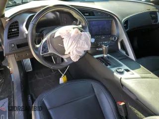 2018 Chevrolet Corvette 1LT with VIN 1G1YB2D72J5101599, listed as a Copart auction lot 46104905 with 22,524 mi miles and Salvage Title. Bid and sale history available at carsss.com. Image 8.