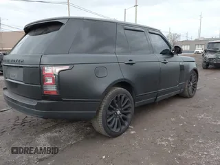 2017 Land Rover Range Rover with VIN SALGS2FE8HA326604, listed as a IAAI auction lot 41045678 with 56,150 mi miles. Bid and sale history available at carsss.com. Image 4.