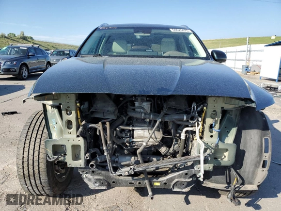 2021 Genesis GV80 with VIN KMUHCESC7MU040635, listed as a Copart auction lot 59625875 with 61,027 mi miles and Salvage title. Bid and sale history available at DreamBid. Image 5.