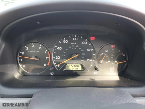 2002 Honda Accord Sdn EX with VIN 1HGCG56602A087883, listed as a Copart auction lot 45575265 with 121,861 mi miles and Salvage Title. Bid and sale history available at carsss.com. Image 9.