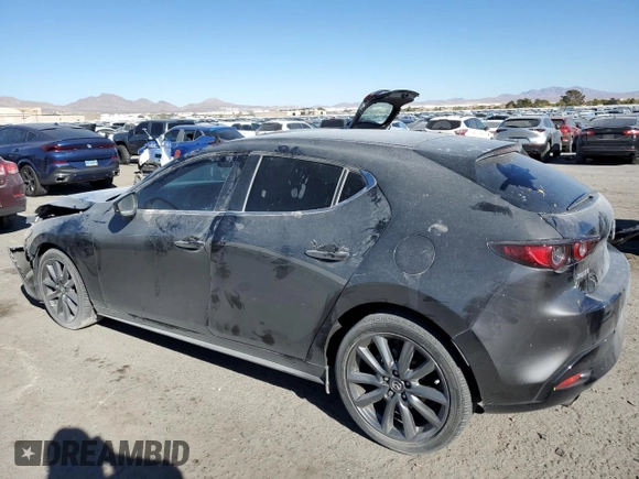 2020 Mazda Mazda3 Hatchback with VIN JM1BPALM9L1163642, listed as a Copart auction lot 80290814 with 34,740 mi miles and Salvage Title. Bid and sale history available at carsss.com. Image 2.