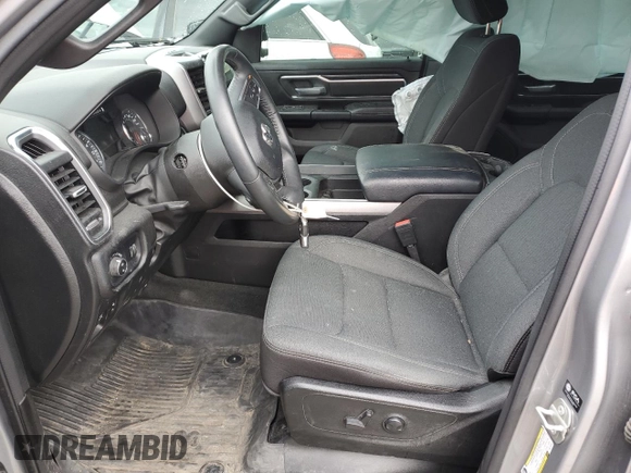 2024 Ram 1500 Big Horn with VIN 1C6SRFFT9RN118123, listed as a Copart auction lot 56187125 with 35,691 mi miles and Salvage title. Bid and sale history available at DreamBid. Image 7.