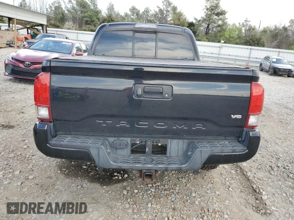 2016 Toyota Tacoma SR with VIN 5TFCZ5AN1GX002643, listed as a Copart auction lot 49168045 with 107,731 mi miles and Salvage Title. Bid and sale history available at carsss.com. Image 6.
