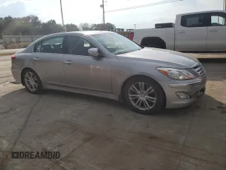 2013 Hyundai Genesis 3.8L with VIN KMHGC4DDXDU235431, listed as a Copart auction lot 72545984 with 102,739 mi miles and Salvage Title. Bid and sale history available at carsss.com. Image 4.