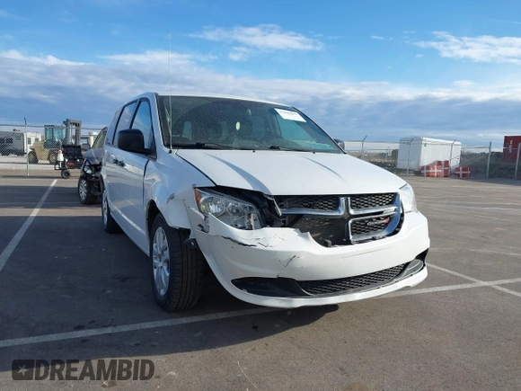 2019 Dodge Grand Caravan SE with VIN 2C4RDGBGXKR682747, listed as a IAAI auction lot 41840067 with 176,446 mi miles and . Bid and sale history available at DreamBid. Image 6.