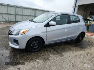 2024 Mitsubishi Mirage ES with VIN ML32AUHJ1RH032399, listed as a Copart auction lot 63110465 with 8,972 mi miles and Clean title. Bid and sale history available at DreamBid. Image 1.