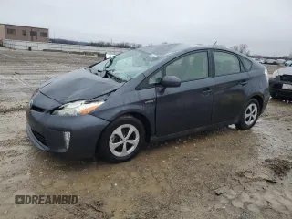 2013 Toyota Prius One with VIN JTDKN3DU2D1646102, listed as a Copart auction lot 85157974 with 0 mi miles and Salvage Title. Bid and sale history available at carsss.com. Image 1.