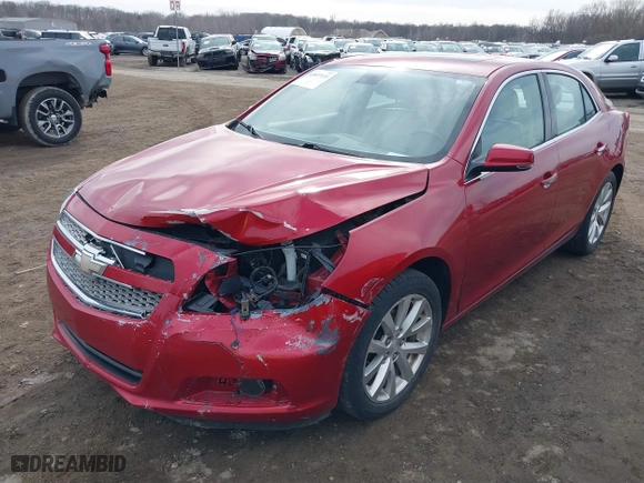 2013 Chevrolet Malibu LTZ with VIN 1G11H5SA4DF297978, listed as a IAAI auction lot 41837133 with 147,738 mi miles. Bid and sale history available at carsss.com. Image 6.