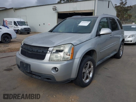 2007 Chevrolet Equinox LT with VIN 2CNDL73F576061116, listed as a IAAI auction lot 41935519 with 279,056 mi miles. Bid and sale history available at carsss.com. Image 2.