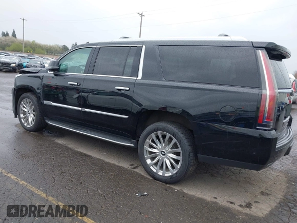 2018 Cadillac Escalade ESV Luxury z VIN 1GYS4HKJ2JR179215, wystawiony jako IAAI lot #41969880 z przebiegiem 45 262 mil mil oraz . Historia ofert i sprzedaży dostępna na DreamBid. Obrazek 3.